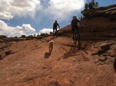 Moab mountain biking